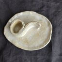 Ceramiczny pojemnik na kadzidełka Palo Santo (relaks) - ręcznie robiony