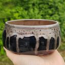 Komplet ceramicznych misek (c491) - ręcznie toczona kamionka na prezent