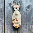 Kot ceramiczny do powieszenia