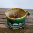 Filiżanka do herbaty z figurką ślimaka | do kawy | Miodna łąka| ok 330 ml