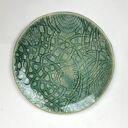 Ceramiczna mydelniczka i spodeczek na biżuterię Turkus - 14 cm