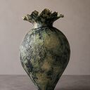Verdant Form - duży ręcznie wykonany wazon ceramiczny