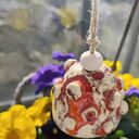 Ceramiczny dzwonek na balkon i do ogrodu - dzwoneczek Wolna Chwila