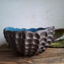 Miska ceramiczna - Ciemna muszla