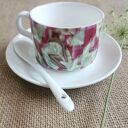 Filiżanka "Balerina 1" z obrazem na porcelanie - wyjątkowy prezent dla kobiety