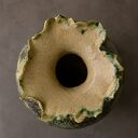 Verdant Form - duży, ręcznie lepiony wazon ceramiczny do kwiatów i jako dekoracja