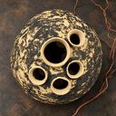 Skorupa Ziemi - ręcznie wykonany wazon ceramiczny