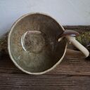 Duży kubek ceramiczny „Grzyb” - prezent dla grzybiarza (450 ml)
