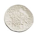 Talerzyk ceramiczny deserowy szary błękit
