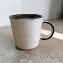 Ceramiczny kubek dla kawosza - ręcznie dekorowany, 300 ml