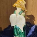 anioł ceramiczny