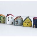 Mix domków ceramicznych - 7 szt