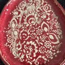 Talerz ceramiczny we wzory