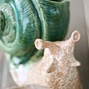 Doniczka w kształcie ślimaka