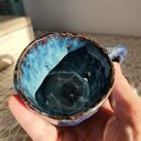 Ręcznie robiony kubek ceramiczny 100 ml do kawy i herbaty