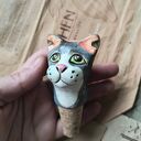 Korek do wina szary kot