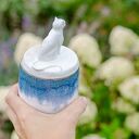 Urokliwa ceramiczna cukiernica z kotem - rękodzieło