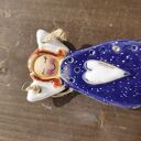 anioł ceramiczny mała zawieszka