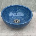 Okragła umywalka ceramiczna - ręcznie wykonana