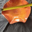 Misa ceramiczna z żabką w kolorze pomarańczowym