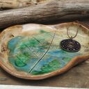 Ceramiczny talerzyk c890)