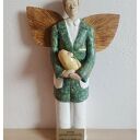 Anioł Lekarz z Dzieckiem - podziękowanie dla lekarza, ceramika handmade