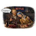 NETFLIX AND CHILL - kubek 600 ml