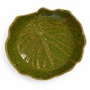 Talerz ceramiczny liść