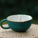 Ceramiczna duża filiżanka kubek z figurką kota