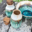 Ręcznie robiona ceramiczna dekoracja do domu