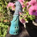Ceramiczna myszka - lampion handmade