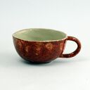 Ceramiczna duża filiżanka-kubek z figurką konia
