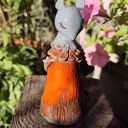 Ceramiczna myszka - ręcznie robiona dekoracja do domu