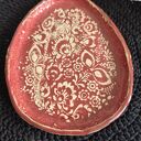 Talerz ceramiczny we wzory