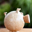 Świnka skarbonka z korkowym ryjkiem