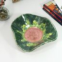 Ceramiczna misa dekoracyjna kwiat - na owoce i biżuterię