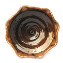 Czereśniówka - ceramiczna miseczka handmade z pofalowanym brzegiem jak kwiat