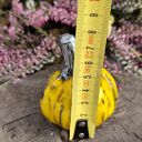 Żółta dynia ceramiczna - jesienna dekoracja handmade