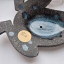 Ceramiczna mydelniczka żaba