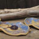 Komplet ceramicznych liści (c891)