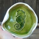 Ceramiczna podstawka - konik morski ( c855)