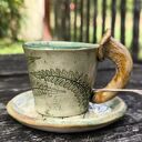 Filiżanka do espresso Paproć z Rydzem
