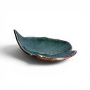 Podstawka pod biżuterię - ceramiczny liść handmade