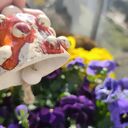 Ceramiczny dzwonek na balkon i do ogrodu - dzwoneczek Wolna Chwila