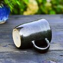 Duży kubek ceramiczny „Gwiezdny pył” 350 ml (brązowo-szary)