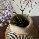 Wazon ceramiczny „Deep Lines”