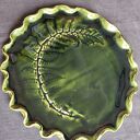Patera ceramiczna na ciasteczka 25 cm - Wolna Chwila (handmade)