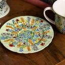 Filiżanka porcelanowa ręcznie malowana „Kolorowy Bukiet”
