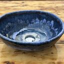 Owalna umywalka ceramiczna Głębia Oceanu