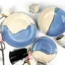 Komplet talerzy ceramicznych dla 2 osób